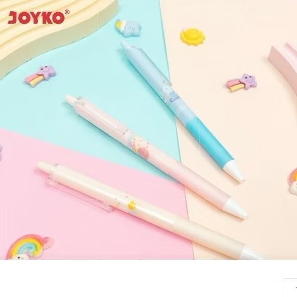 

Tersedia ( 1 Pack ) Gel Pen Pulpen Pena Joyko Gp-382 Space Story 0.5 Mm 1 Pack Isi 12 Biji