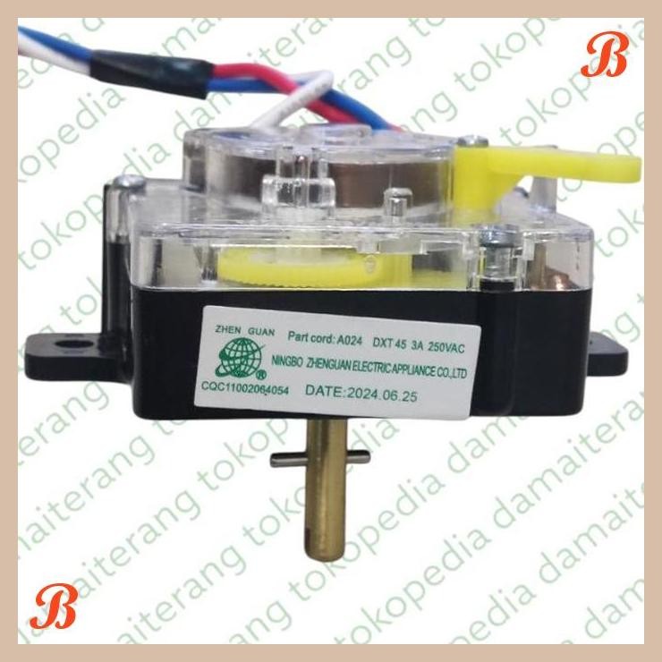 [DMT] TIMER WASH MESIN CUCI SHARP 3 KABEL 45 MENIT ORIGINAL