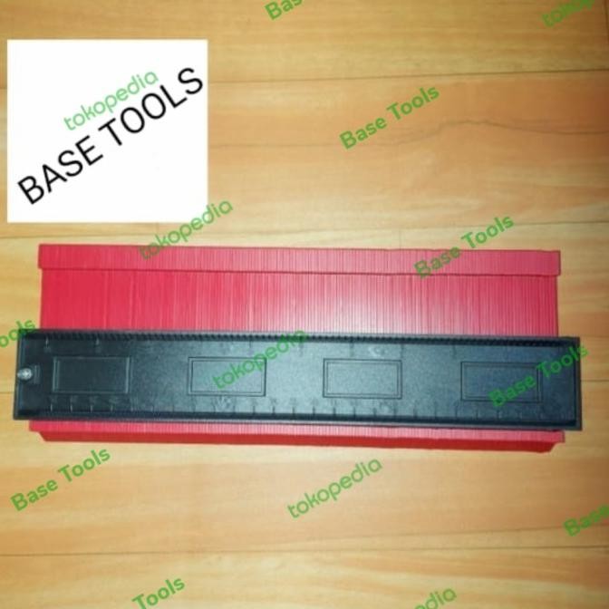 

siap kirim countur copy ruler 10 inci penggaris pengukur copy tukang kayu plapon