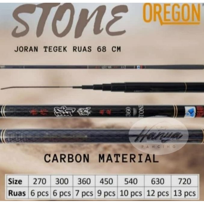 Joran Tegek Oregon Stone 360 450 540 630 Carbon Co