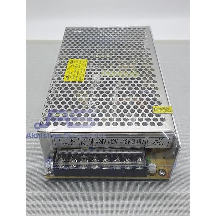 Power Supply 24V 12V -12V 5V 120W PSU Q-120D High Performance