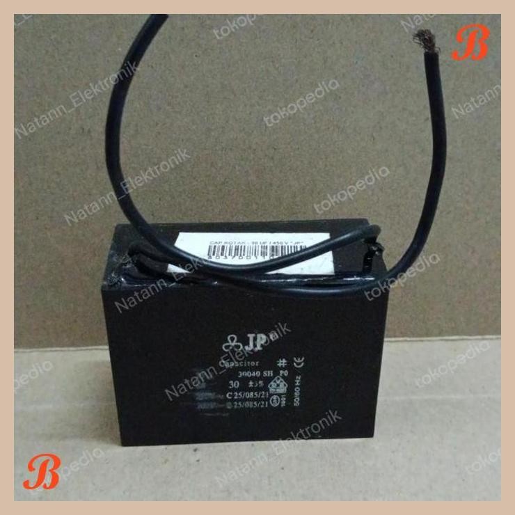 [MRD] 6123 KAPASITOR POMPA AIR KIPAS ANGIN KOTAK 30UF 30 UF 450V 450VAC
