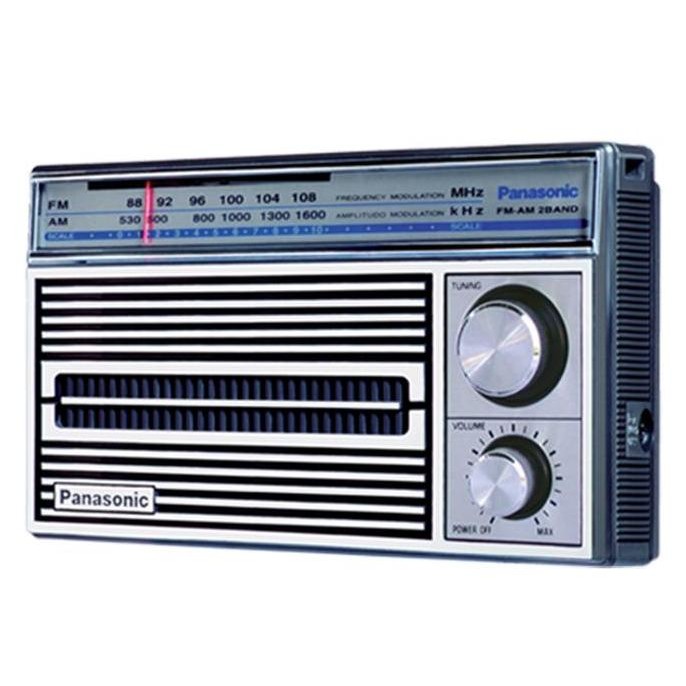 Terlaris Radio Kecil Panasonic Original Portable Am Fm Portabel Baterai Asli