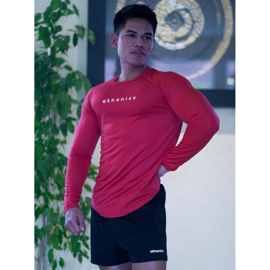 Athenics Champ Long Sleeve Tight T-Shirt
