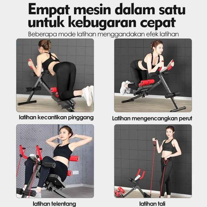 alat olahraga di rumah/home gym/alat fitness rumah//peralatan gym/Alat Olahraga Fitness Gym Abdomina