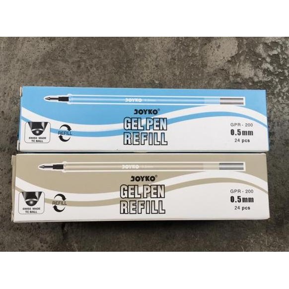 

Tersedia Refill Isi Ulang Pulpen Gel Joyko 0.5Mm Gpr-200 Atk