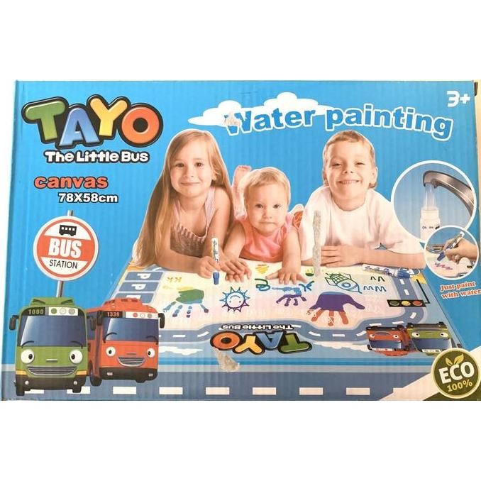 

TERBARU - Water painting mainan edukasi anak TAYO water paint