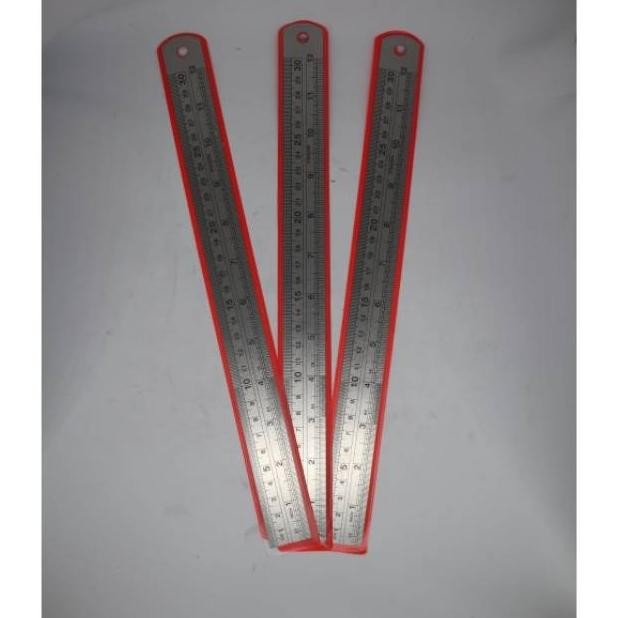 

siap kirim penggaris besi 30 cm microtop