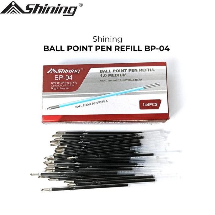 

Tersedia Shining Refill Pulpen Clicker Bp-04 - Pulpen Cetek
