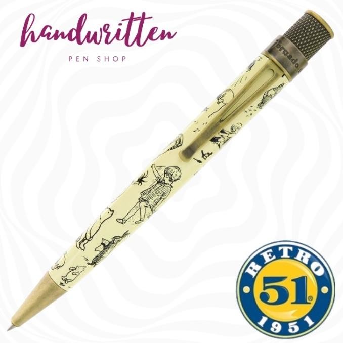 

Tersedia Winnie The Pooh X Retro 51 Decorations Rollerball Ballpoint Pen/Pulpen