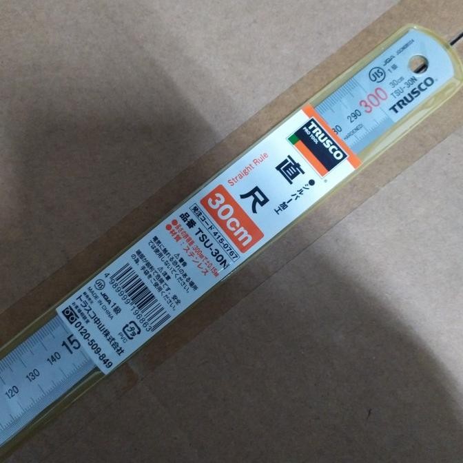 

siap kirim penggaris lurus 30cm trusco straight rule tsu-30n