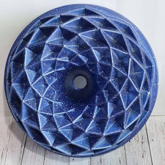 Diamond Marble Cake Pan / bundt pan / loyang kue marmer