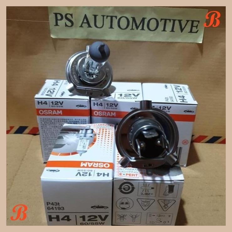 [PSA] LAMPU BOHLAM DEPAN H4 HALOGEN BULB OSRAM 12V 60/55 W