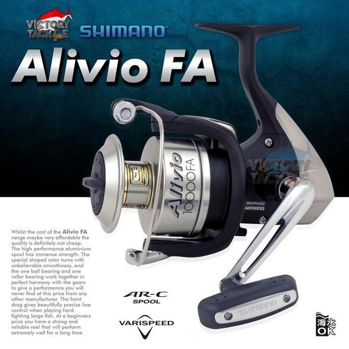 Reel Pancing Shimano Alivio Fa 6000 | 8000 Scm | 10000 Spinning Co