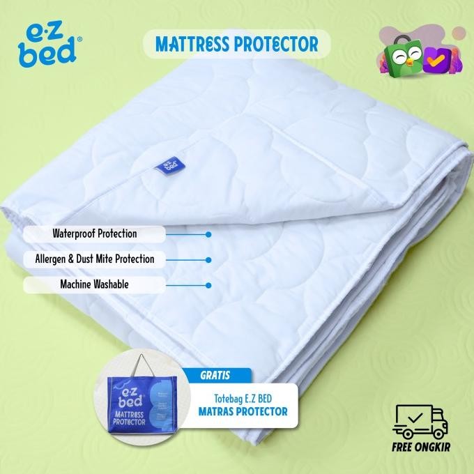 MATTRESS PROTECTOR EZBED / PELINDUNG KASUR WATERPRROF / MATTRESS COVER