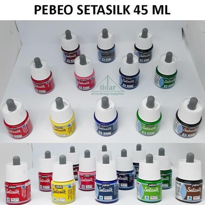

Pebeo Setasilk / Silk Painting / Cat untuk Sutra 45 ml