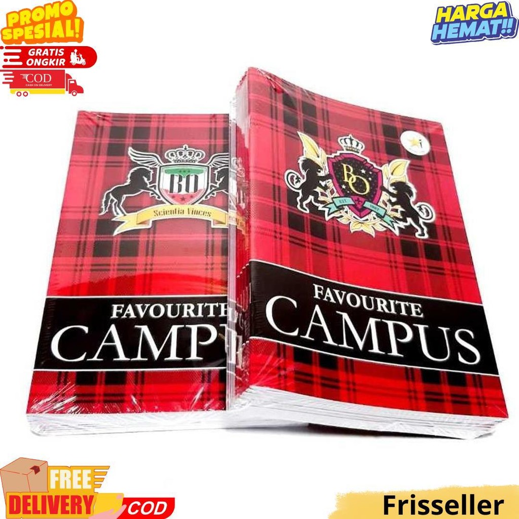 

Harga Grosir (10Buku) Buku Tulis Favourite Campus 36 Lembar Panjang D Gratis Ongkir