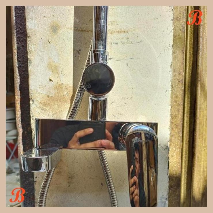 [UBK] SHOWER SET TIANG | SHOWER COLUMN WASSER PANAS DINGIN ES-D330 (BEKAS)