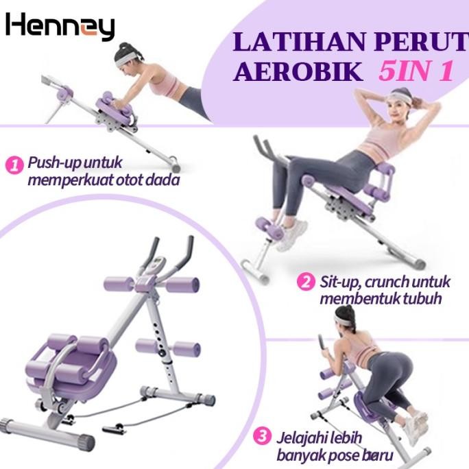 Alat Olahraga Fitness Alat Gym Rumah Abdominal Latihan Perut Pembentu