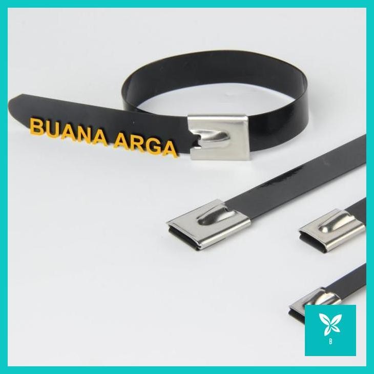 

KABEL TIES STAINLESS STEEL 520MM CABLE EPOXY FULL COATED BALL LOCK ZIP