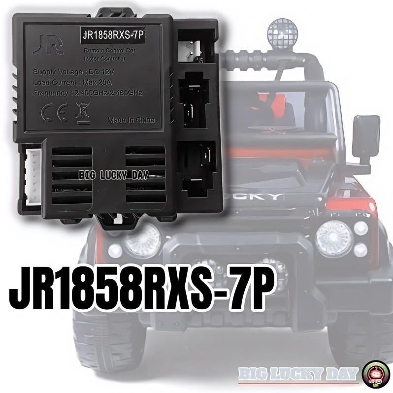 Premium Remot Receiver Mobil Aki Jr1858Rxs-7P 12V Mobilan Aki Anak Remote Control Transmitter Jr1602