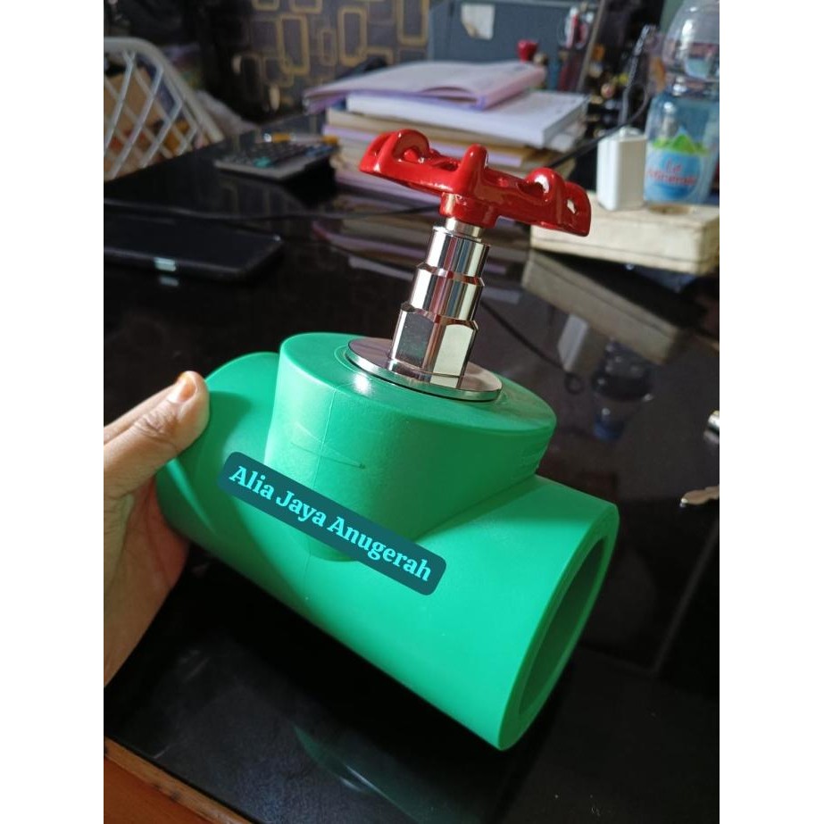 Ready Stock Gate Valve Ppr 2 Inch (63Mm) / Gate Valve Ppr 2" / Get Valep Ppr 2" / Get Valve 2" Ppr /