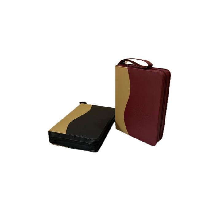 

Sampul Alkitab Bible Cover Two-Tone Leather Imitation murah