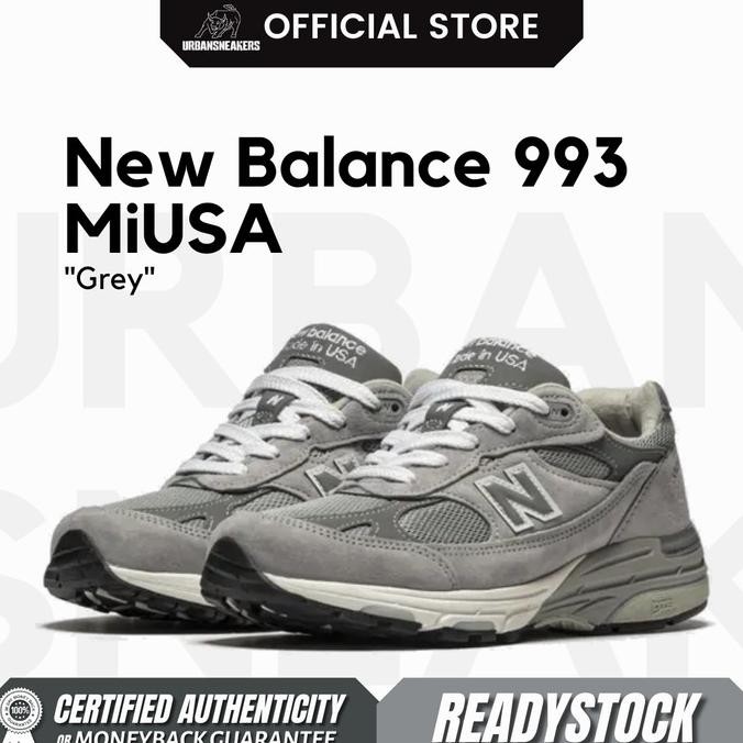 new  New Balance 993 MiUSA Grey | M993GL murah