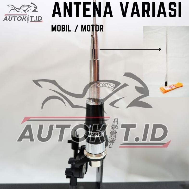 Paket Antena Variasi Mobil Motor Sepaket Antena Breket & Penyangga