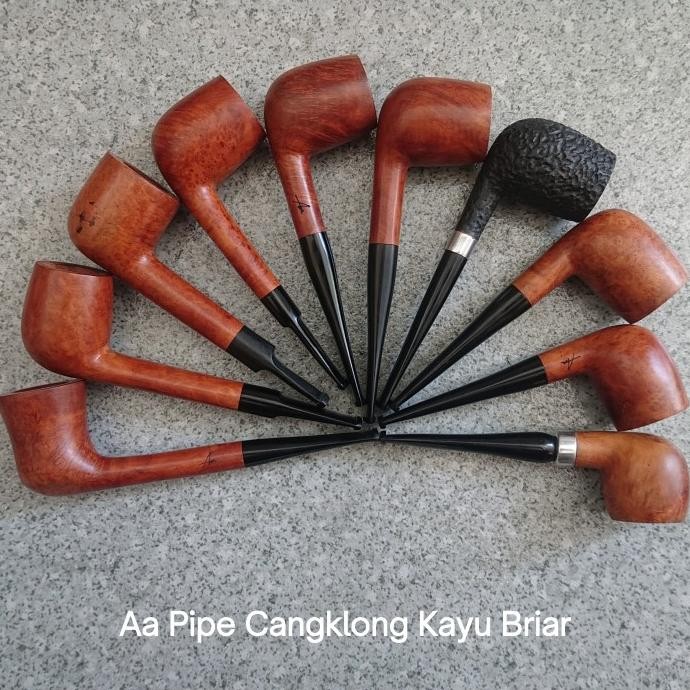 Pipa Cangklong Kayu Briar Baru Co