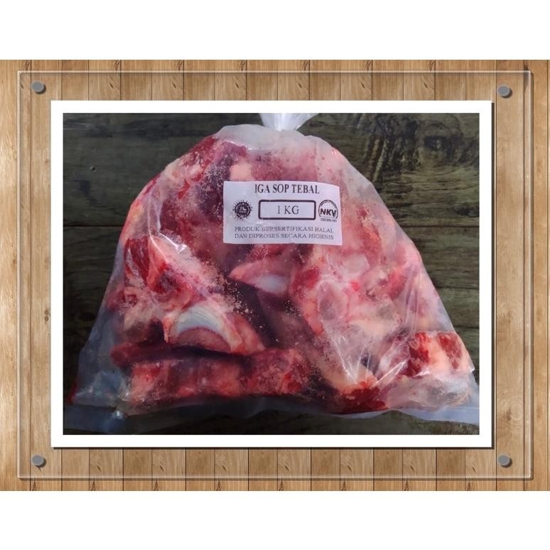 

Premium Tulang Iga Sapi- Tulang Sop - Iga Sop Spesial / Tebal / Super 500 Gr Berkualitas