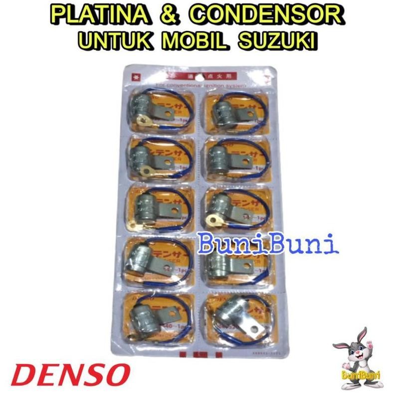 Diskon Platina Condensor Set Untuk Mobil Suzuki Carry Extra 1.0 St100 Dan Jimny Katana Berkualitas