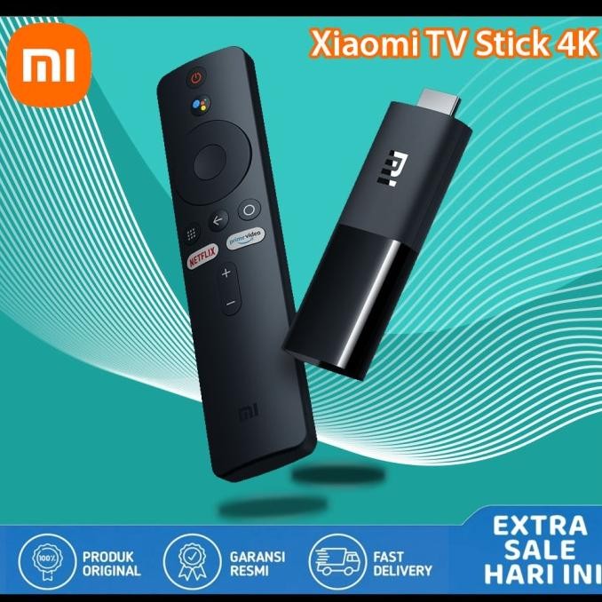 NEW XIAOMI MI TV STICK SMART ANDROID 4K - Merubah Tv Biasa Jadi Smart