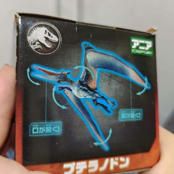 Takara Tomy Ania Jurassic World Dimorphodon Stygimoloch Velociraptor Spinosaurus Parasaurolophus Pte