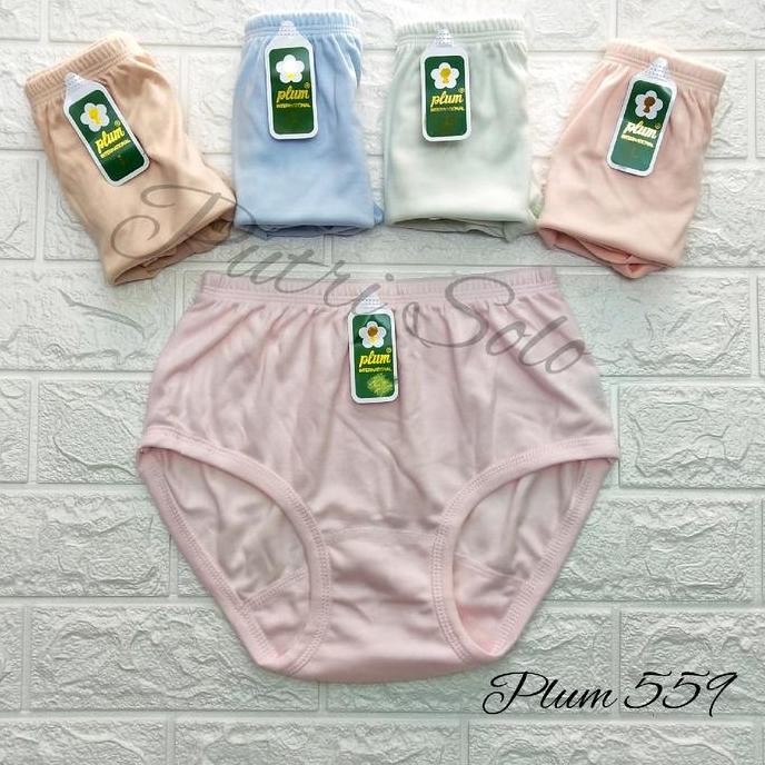 [[ ZIDAN / 3PCS CELANA DALAM PLUM 559 UNTUK WANITA BEST SELLER