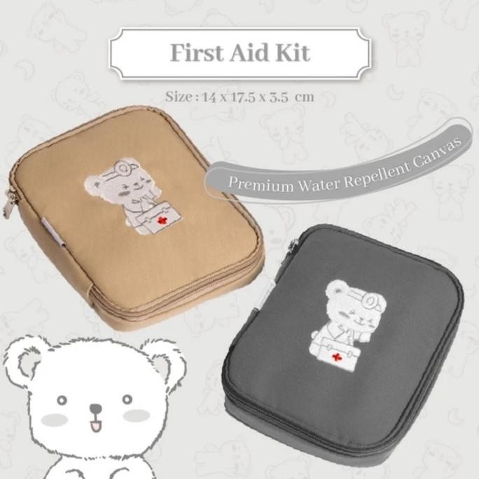 Bebeours First Aid Kit - First Aid Pouch | Tas Kotak Obat