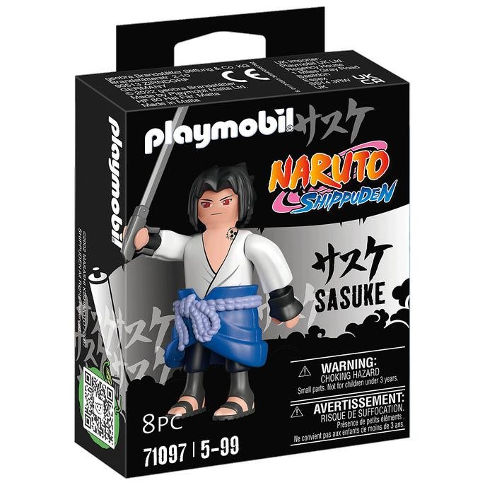 ORIGINAL Playmobil Figure Sasuke Uchiha Naruto Shippuden 71097 LEGO