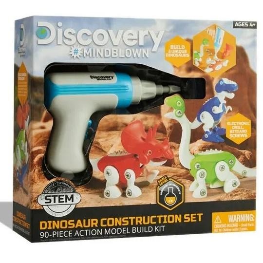 ORIGINAL Discovery Mindblown Dinosaur Construction Set 90pc