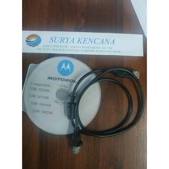 ready KABEL PROGRAM USB MOTOROLA XIR M3688 XIR M3188 XIR M6660 XIR 8260