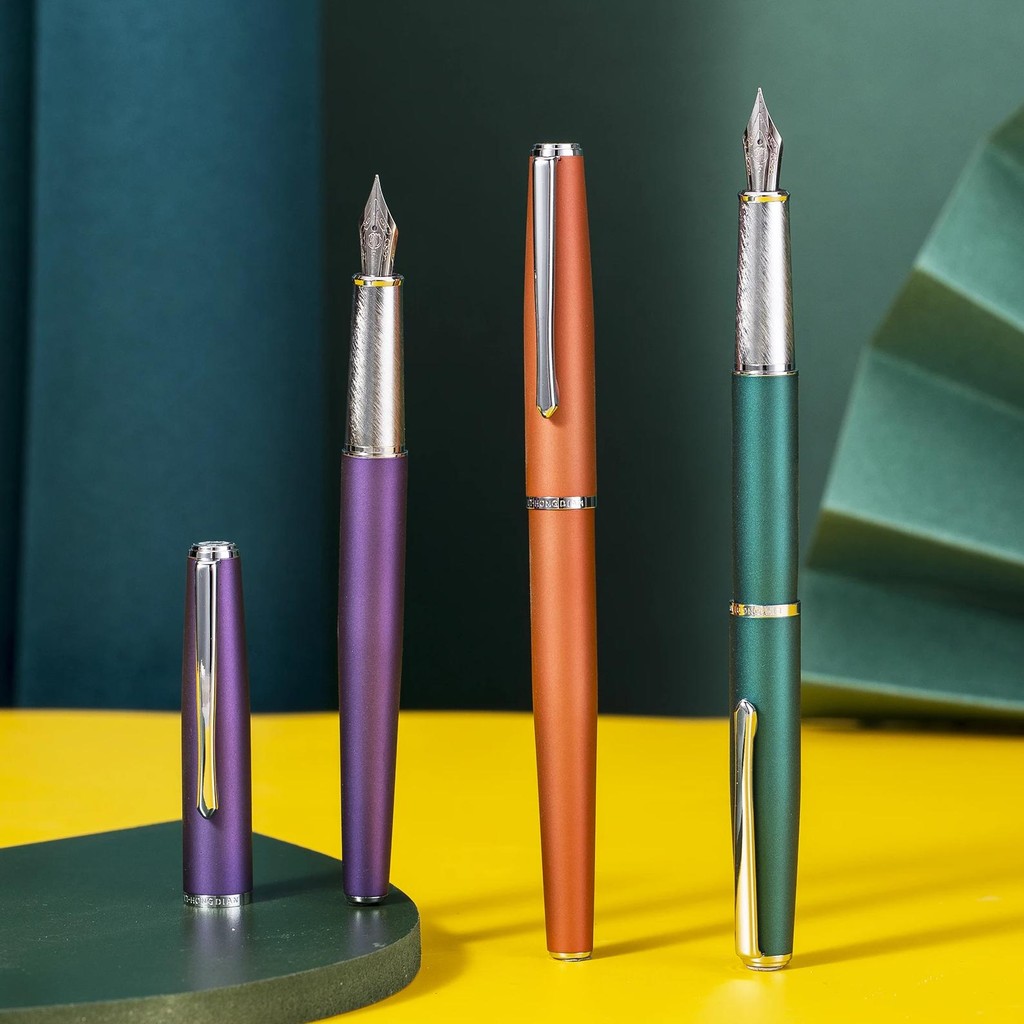 

Hongdian 920 Venus Metal Fountain Pen Color Series Extra Fine / Fine Nib 0.4 / 0.5Mm Elegant Excellent Business Office Gift Pen