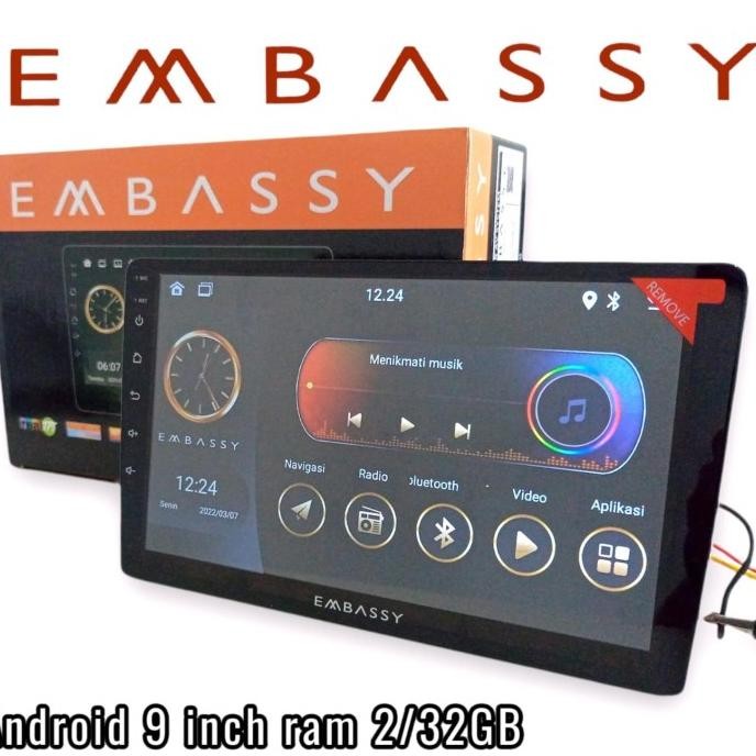 * Head Unit Tv Mobil Android Kijang Lgx Kapsul Super 9 Inch Ram 2/32 *