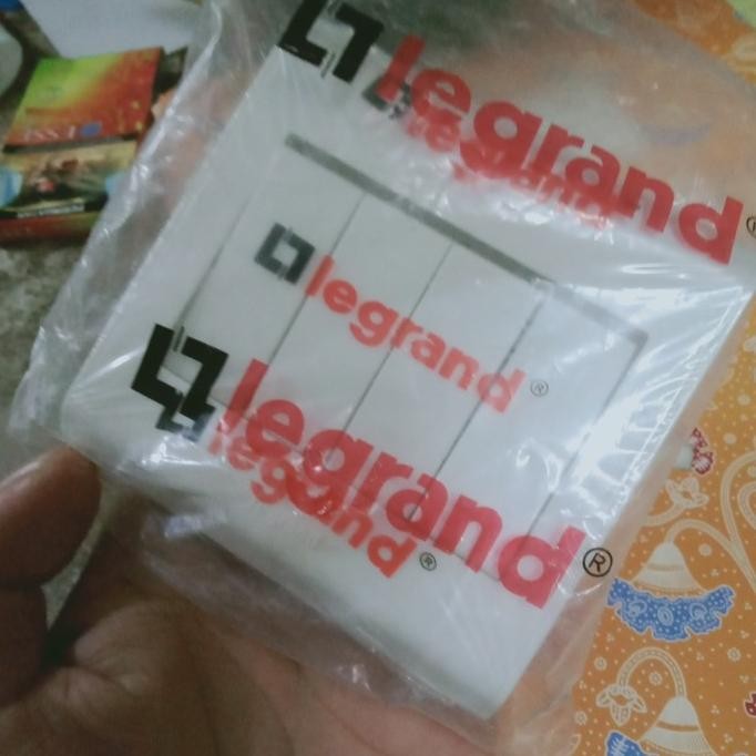 Spesial Saklar Legrand Belanko 4 Gang 617006
