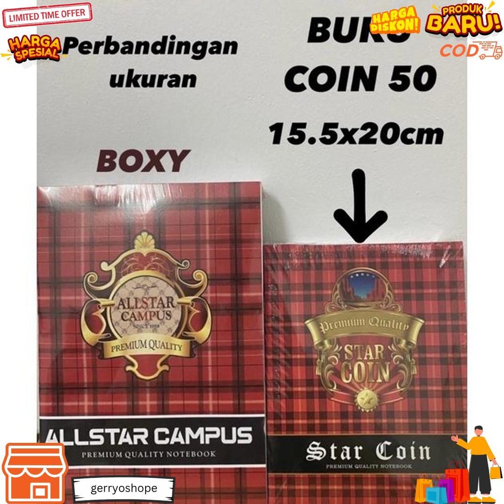 

Buku Tulis Murah 50 Coin D Promo Puncak