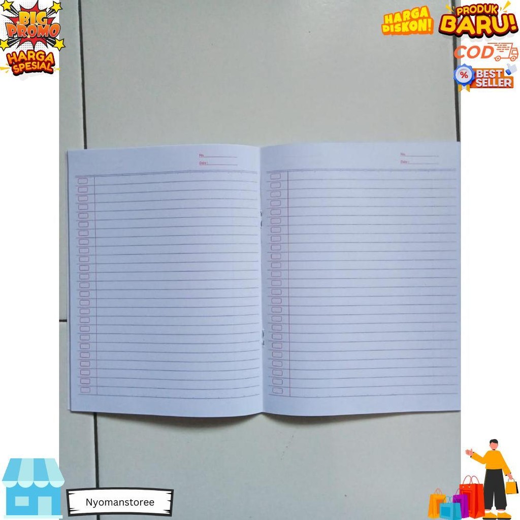 

(1 Pack / 10 Buku) Buku Tulis Isi 38 Lembar Skola By Sidu D Gratis Ongkir