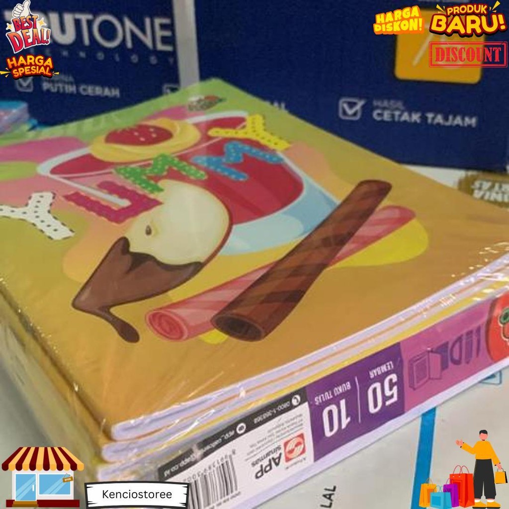 

Dodo Buku Tulis Isi 30 Lembar (1 Pack Isi 10 Pcs) D Terlaris
