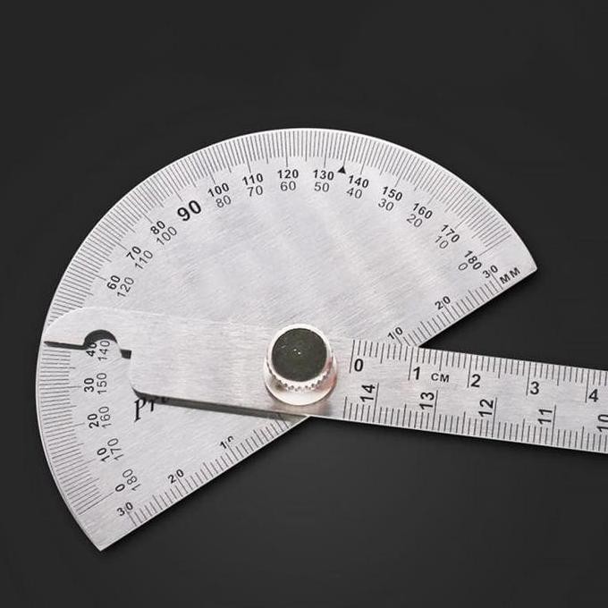 

Produk Baru!! Protractor Penggaris Jangka Roundhead Measuring Ruler Aluminium