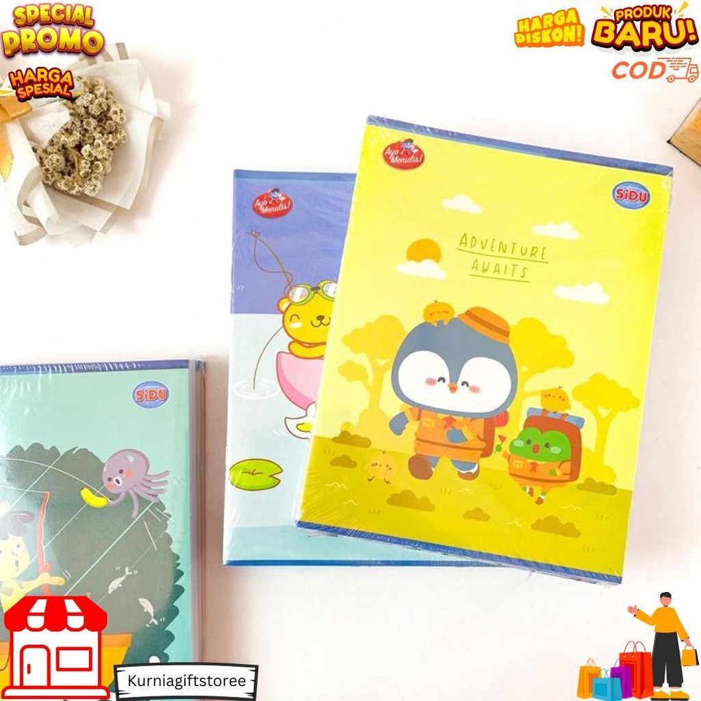

Buku Tulis Sidu 32 Lembar (Pak) D Gratis Ongkir