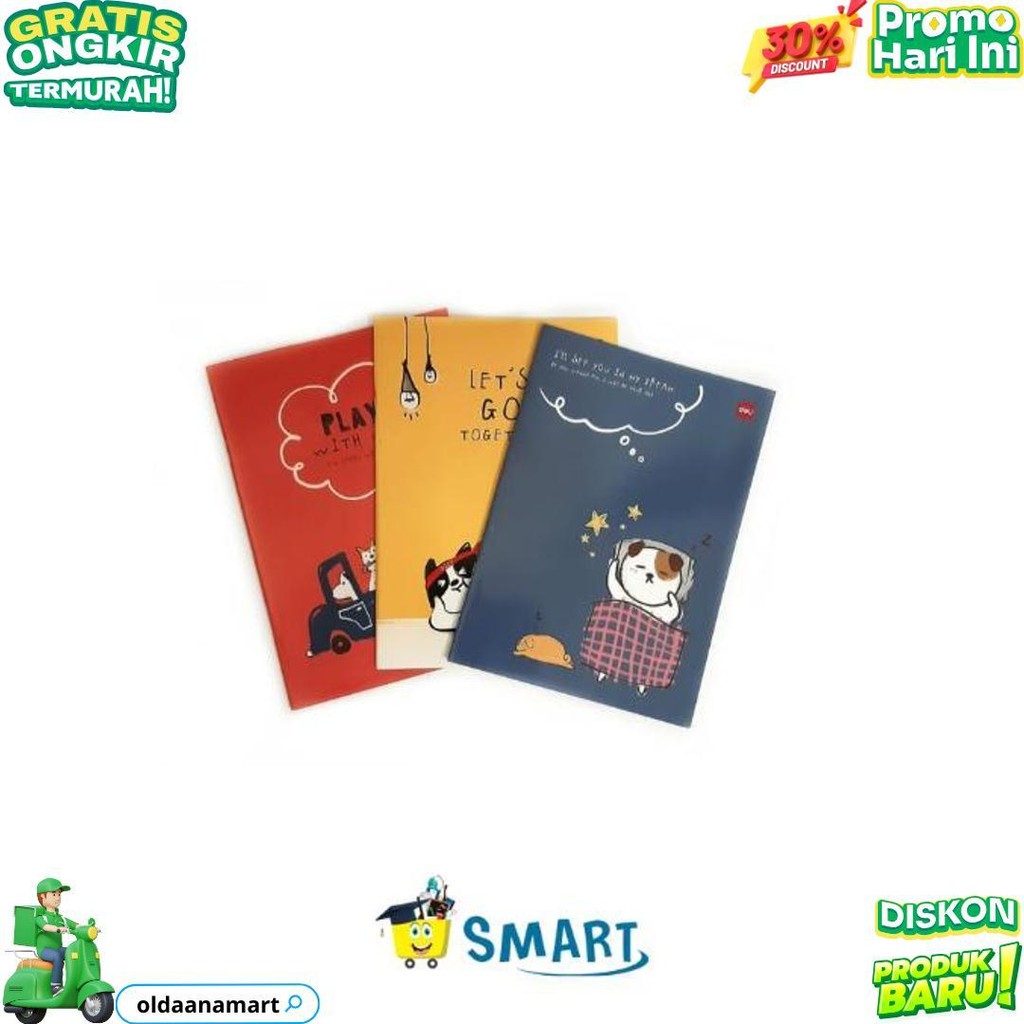 

(1Pak) Sidu Buku Tulis 78 1 Pak Isi 5 Buku / Buku Tulis Sidu 78 Lembar 1 Pak D Promo Puncak