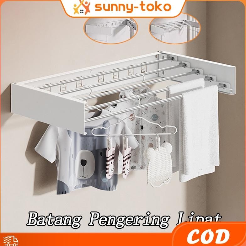 RakJemuran Pakaian Lipat Dalam Ruangan Rak Jemuran Pakaian Rak Jemuran Balkon Jemuran