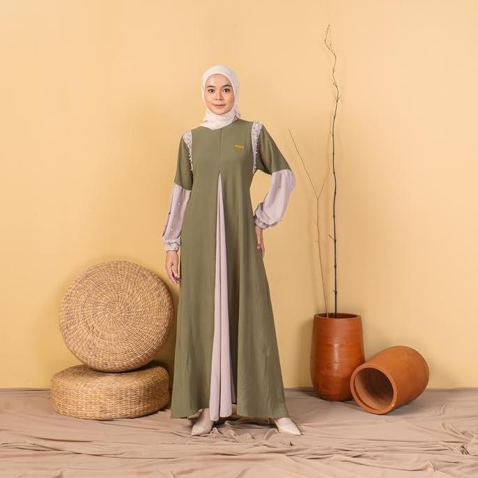Baru MUSAMMA GISELLE - Airflow - Gamis Wanita